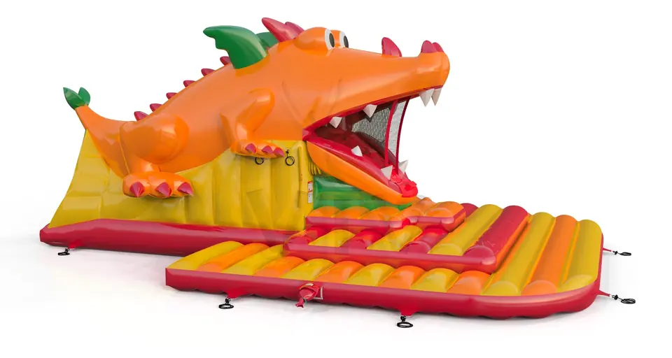 Swallower Dragon commercial inflatable slide