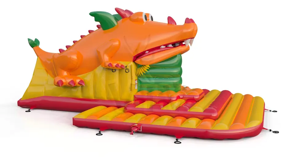Swallower Dragon commercial inflatable slide