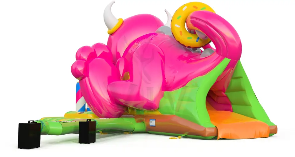 Swallower Monster commercial inflatable slide