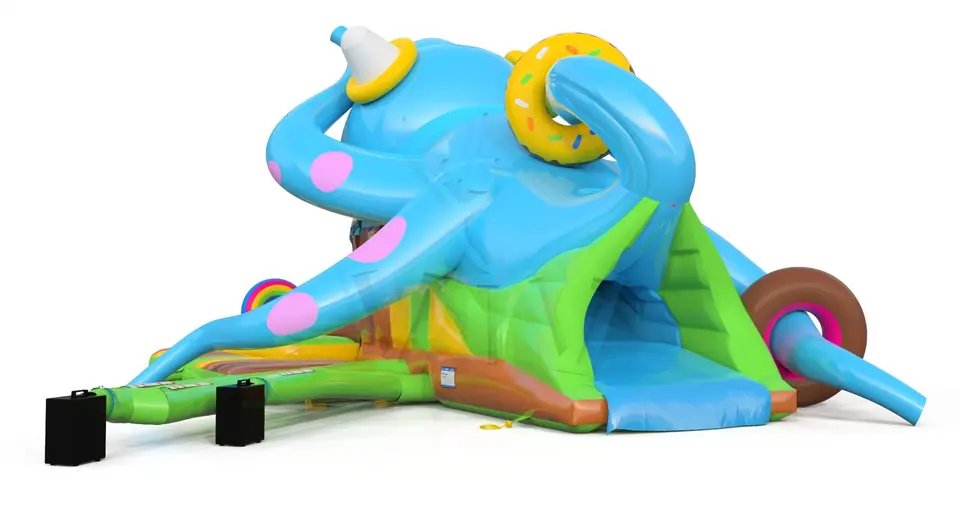 Swallower Monster commercial inflatable slide