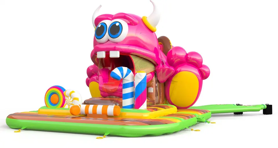 Swallower Monster commercial inflatable slide