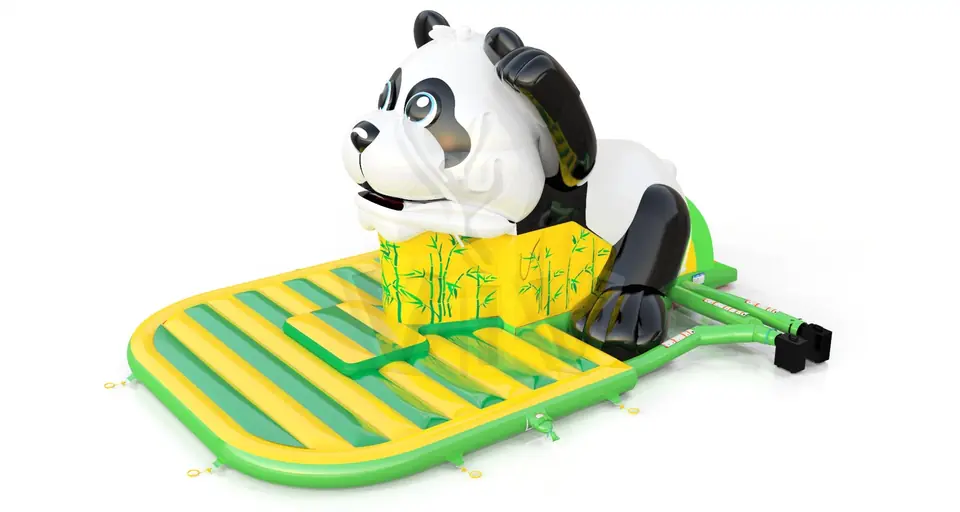 Swallower Panda commercial inflatable slide