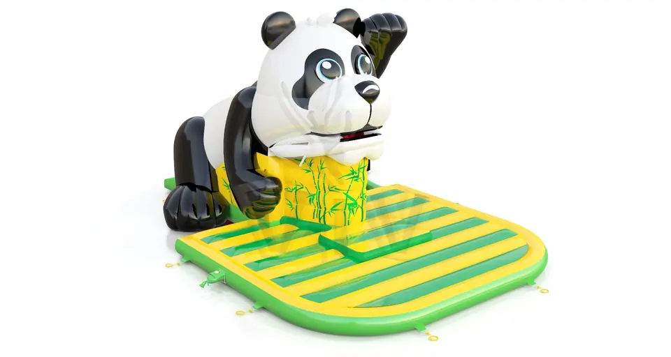 Swallower Panda commercial inflatable slide
