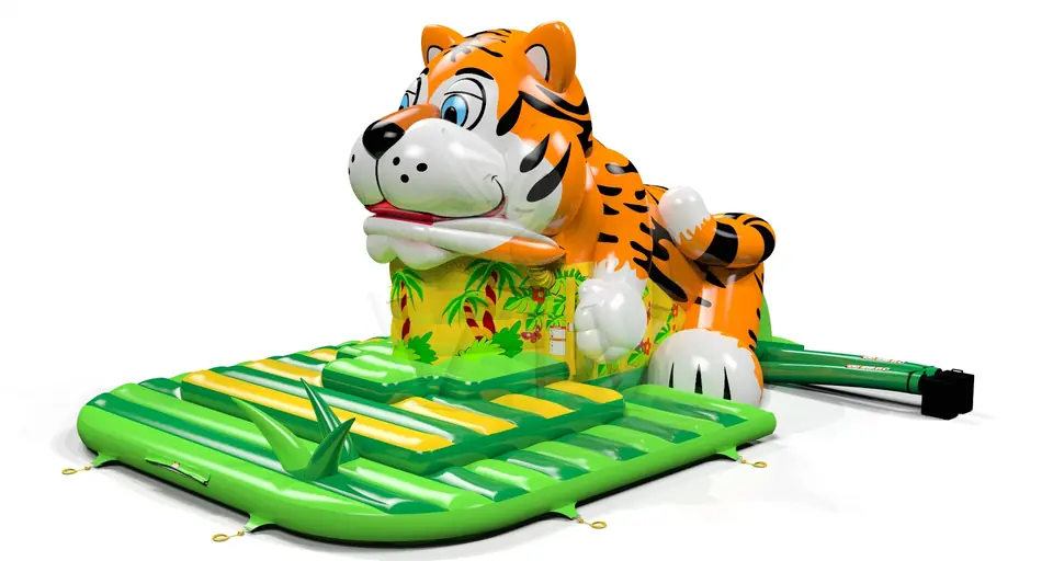 Swallower Tiger commercial inflatable slide