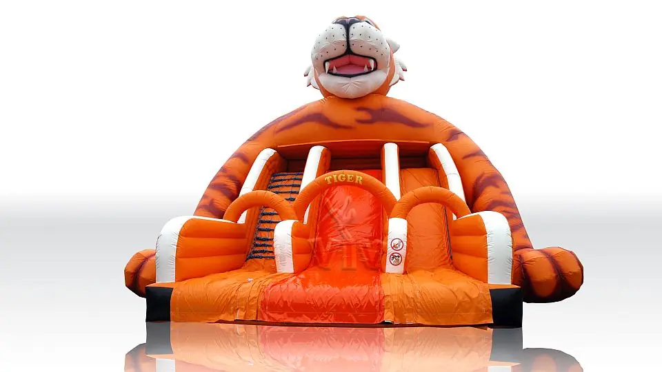 Tiger commercial inflatable slide