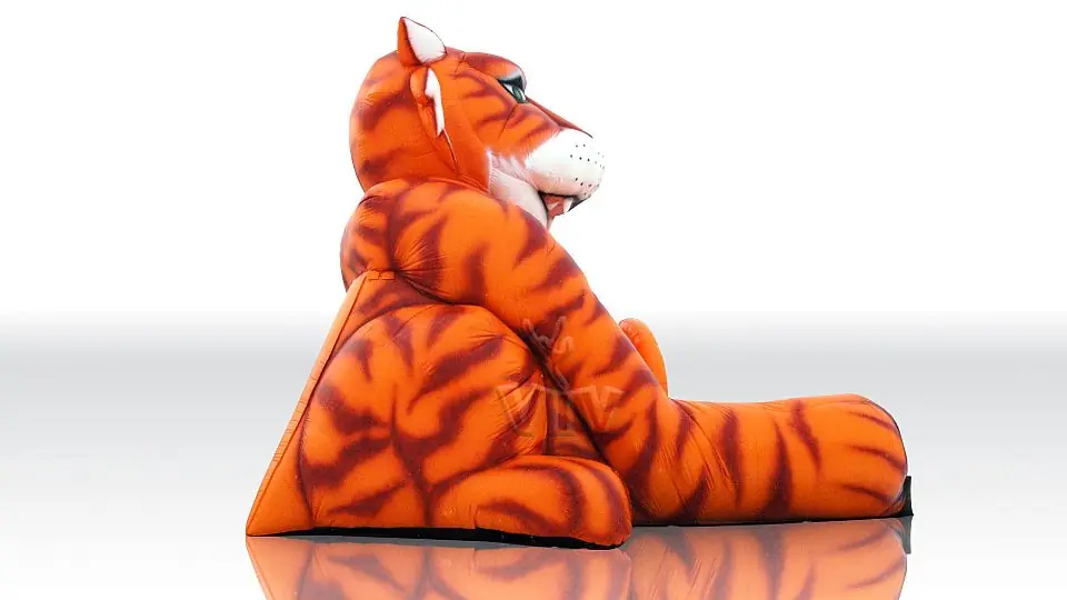 Tiger commercial inflatable slide