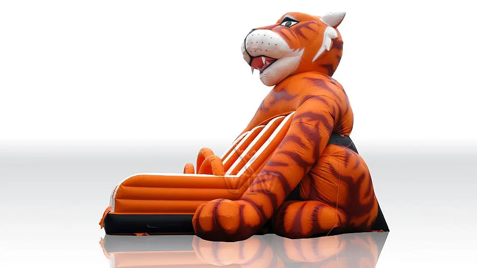 Tiger commercial inflatable slide