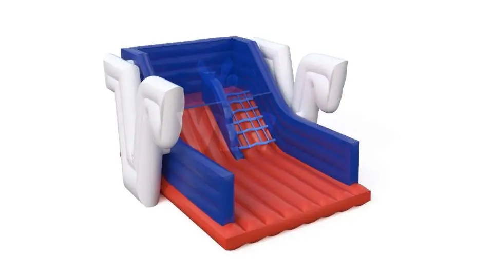 "Volksbank" - Collection Volksbank commercial inflatable slide