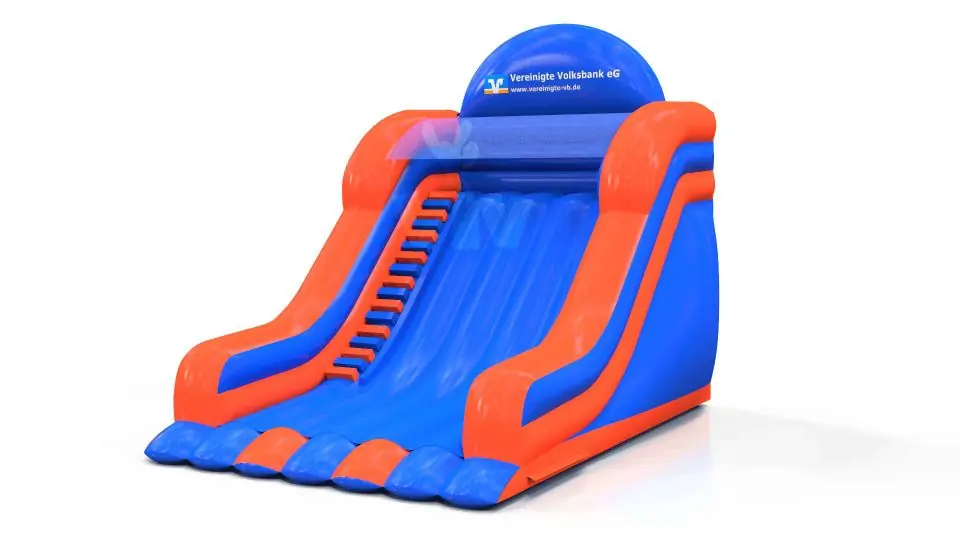 "Volksbank" - Collection Volksbank commercial inflatable slide