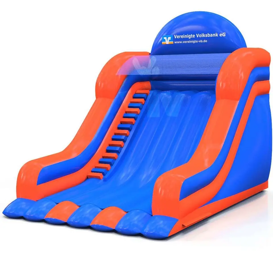 "Volksbank" - Collection Volksbank commercial inflatable slide
