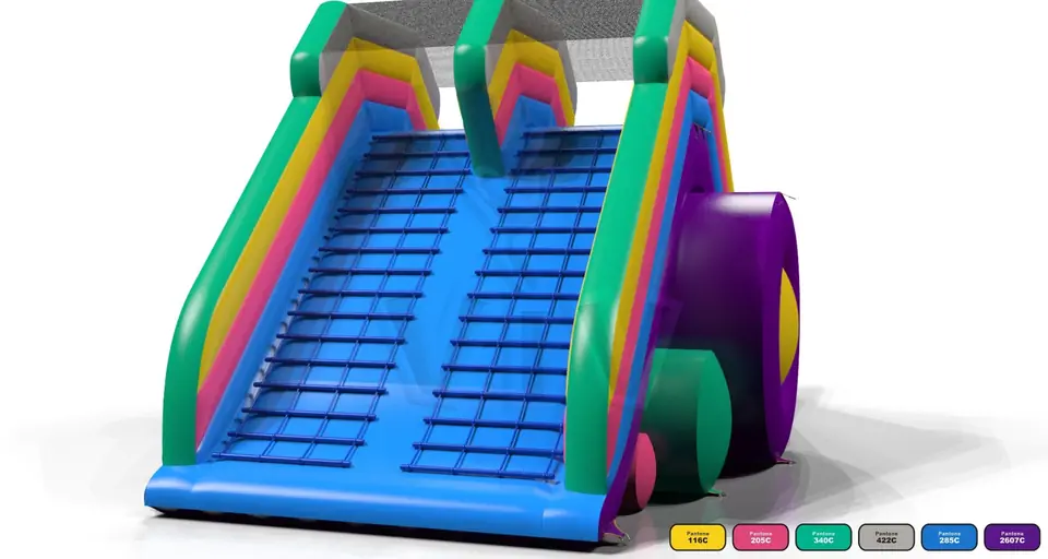 Water - Collection Fun in 5K commercial inflatable slide