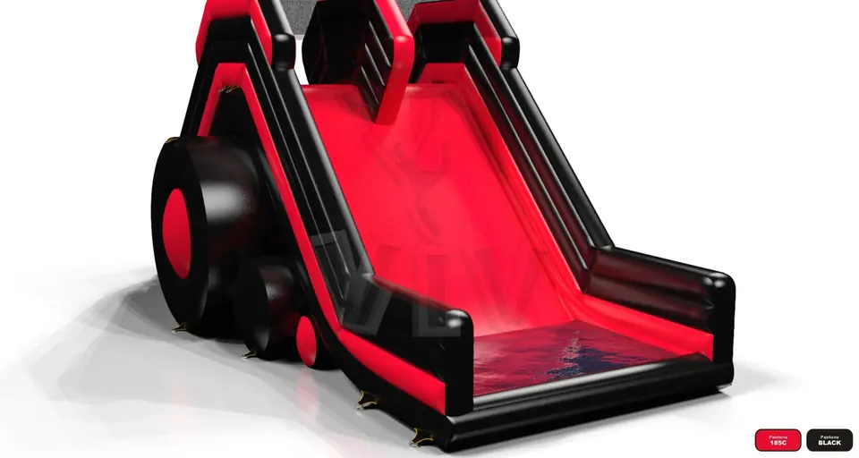 Water - Collection Fun in Black commercial inflatable slide