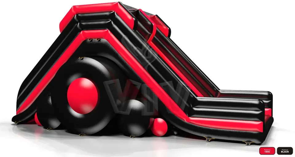 Water - Collection Fun in Black commercial inflatable slide