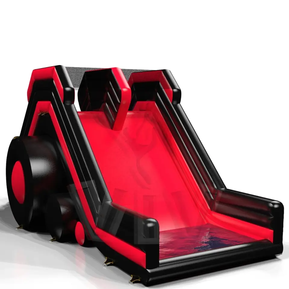 Water - Collection Fun in Black commercial inflatable slide