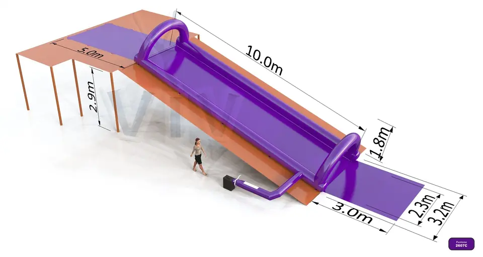 Water Slide commercial inflatable slide