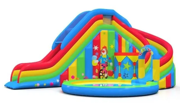 Water Slide Circus - Collection Circus commercial inflatable slide