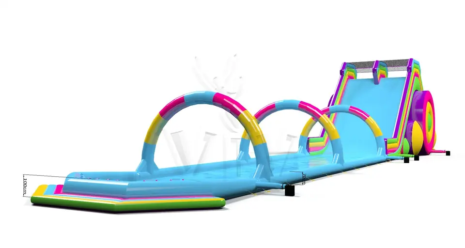 Water slide set Startup commercial inflatable slide