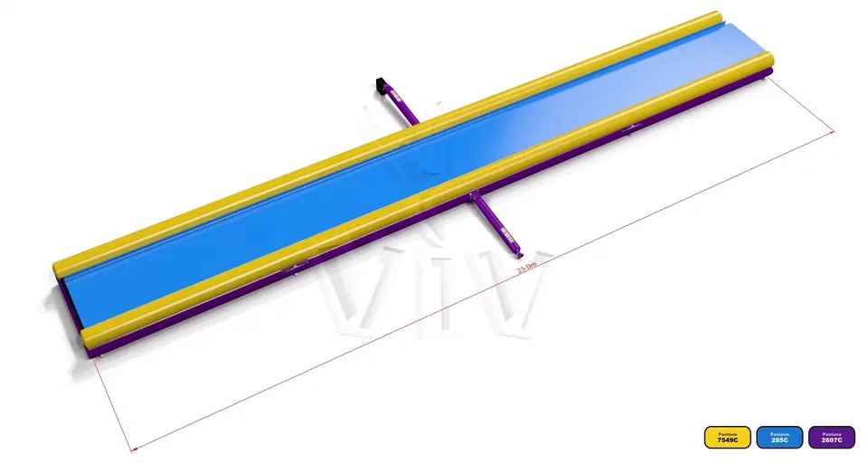 Water Slide Startup XXXL single 3.4m commercial inflatable slide