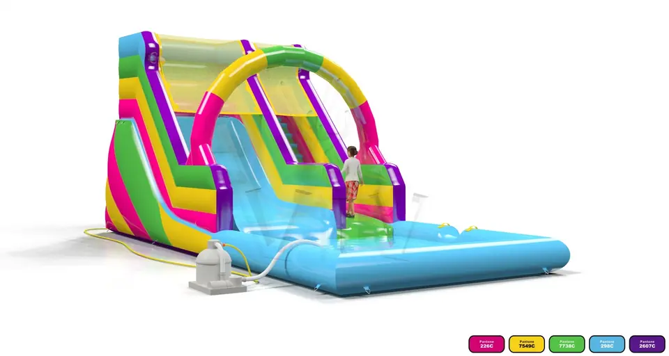 Water Slide Super Mini Startup commercial inflatable slide