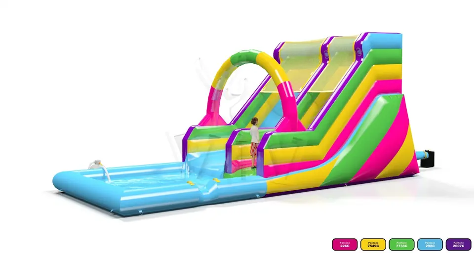 Water Slide Super Mini Startup commercial inflatable slide