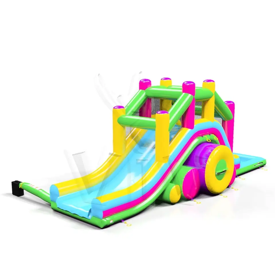 Waterslide Launch 10m Startup commercial inflatable slide