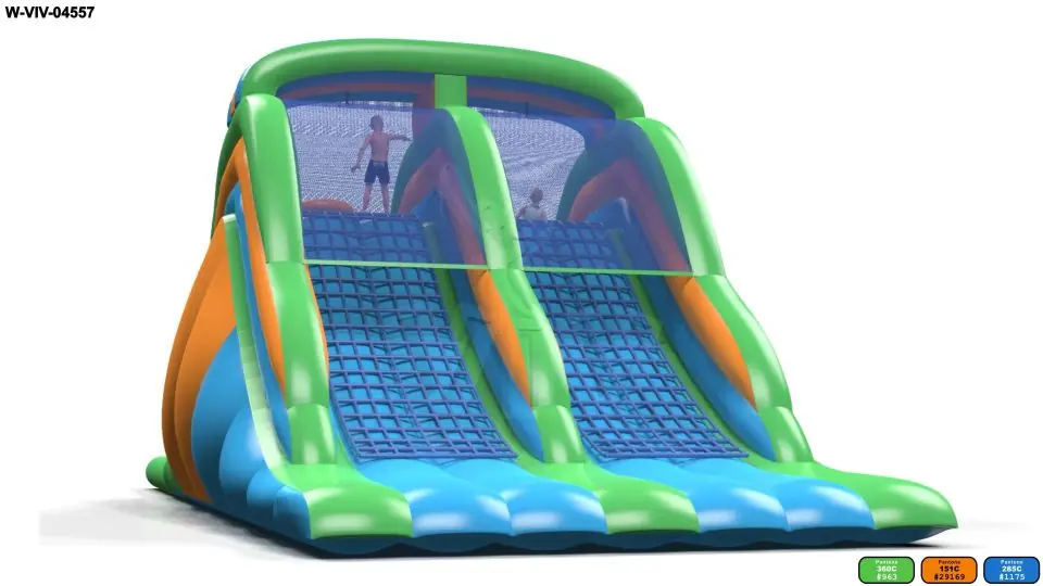 Waterslide commercial inflatable slide