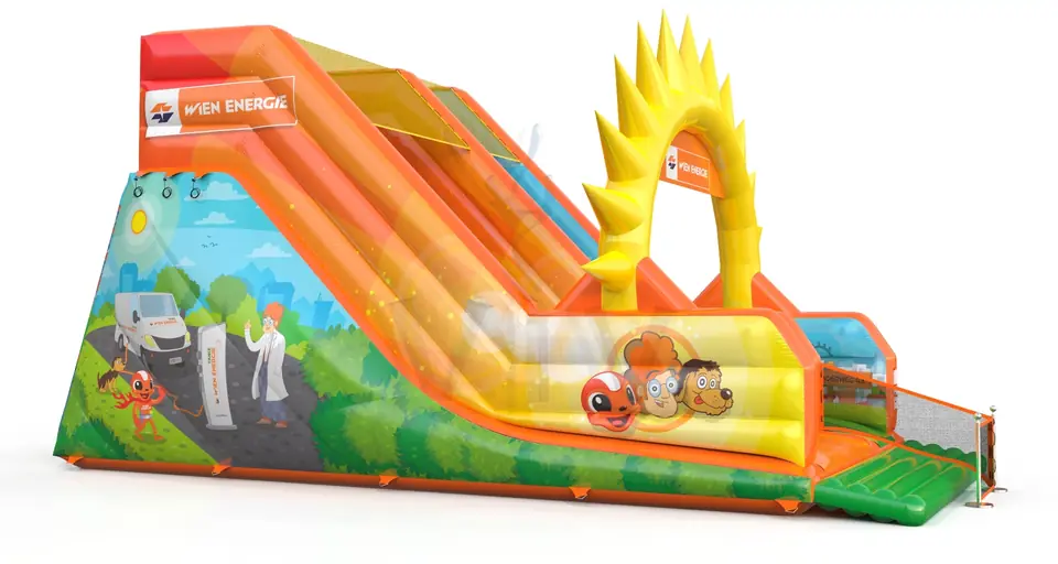 Wien Energie commercial inflatable slide