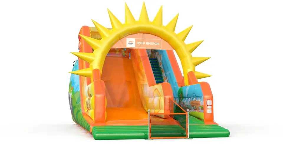 Wien Energie commercial inflatable slide