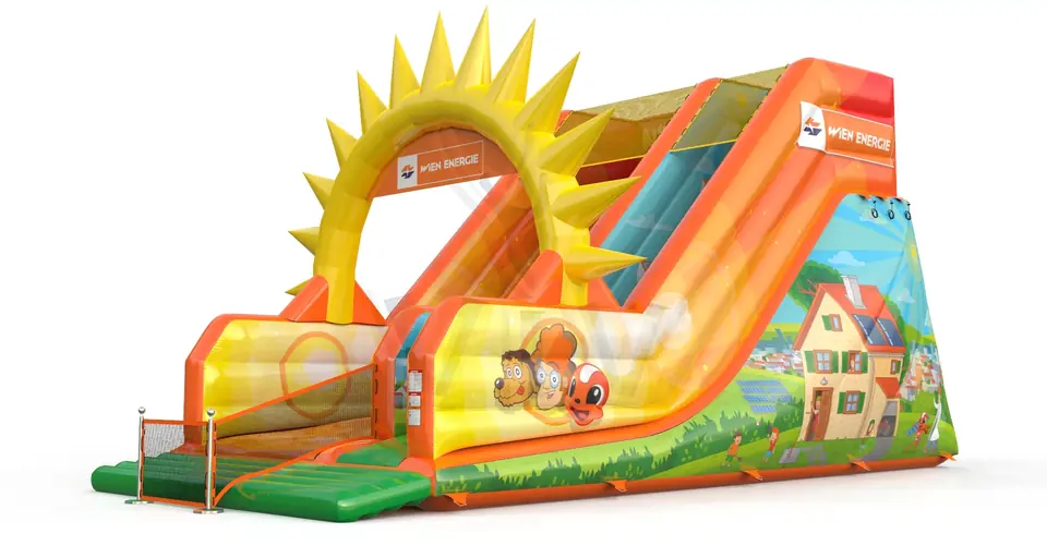 Wien Energie commercial inflatable slide