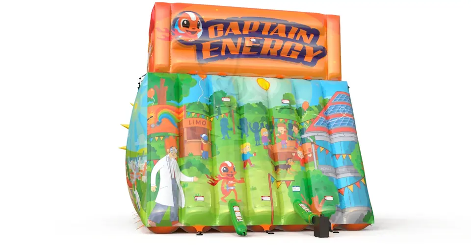 Wien Energie commercial inflatable slide