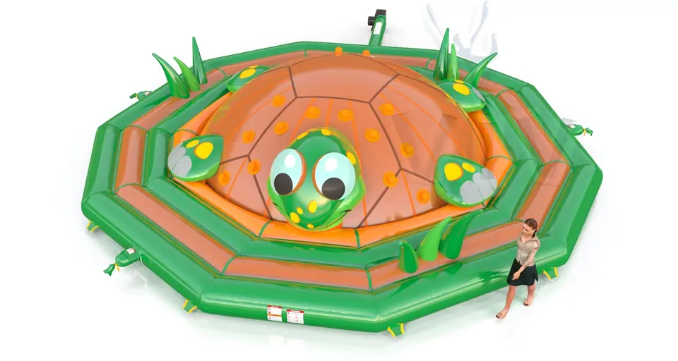 Climbing Mountain Turtle commercial inflatable soft mountain