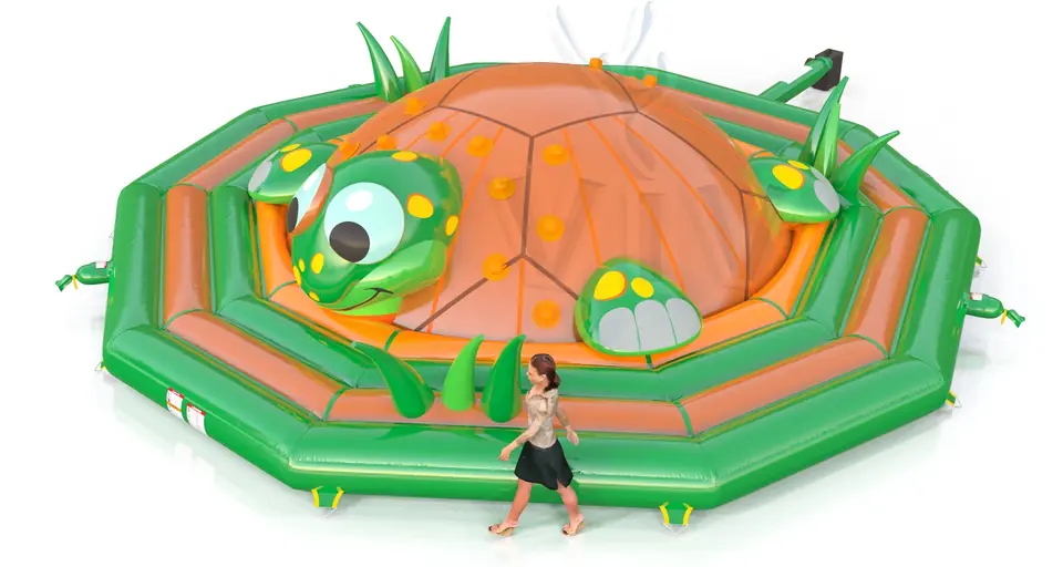 Climbing Mountain Turtle commercial inflatable soft mountain