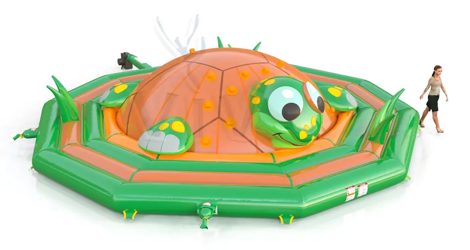 Climbing Mountain Turtle commercial inflatable soft mountain