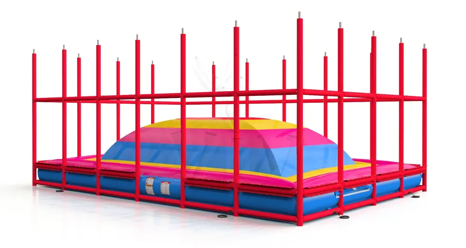 Mountain to the Playground commercial inflatable soft mountain
