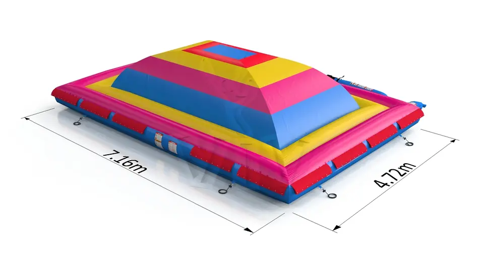 Mountain to the Playground commercial inflatable soft mountain