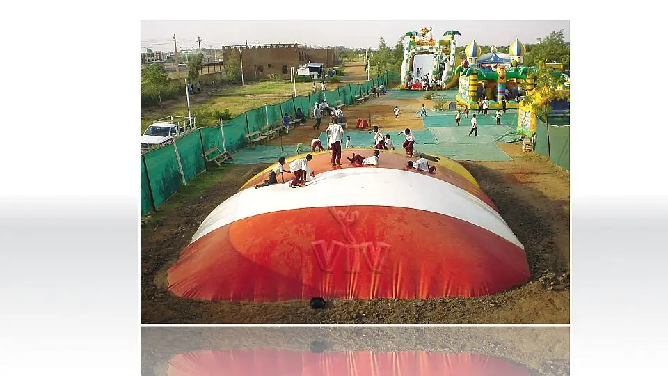 Soft hill (beach) 10 x 15 m commercial inflatable soft mountain