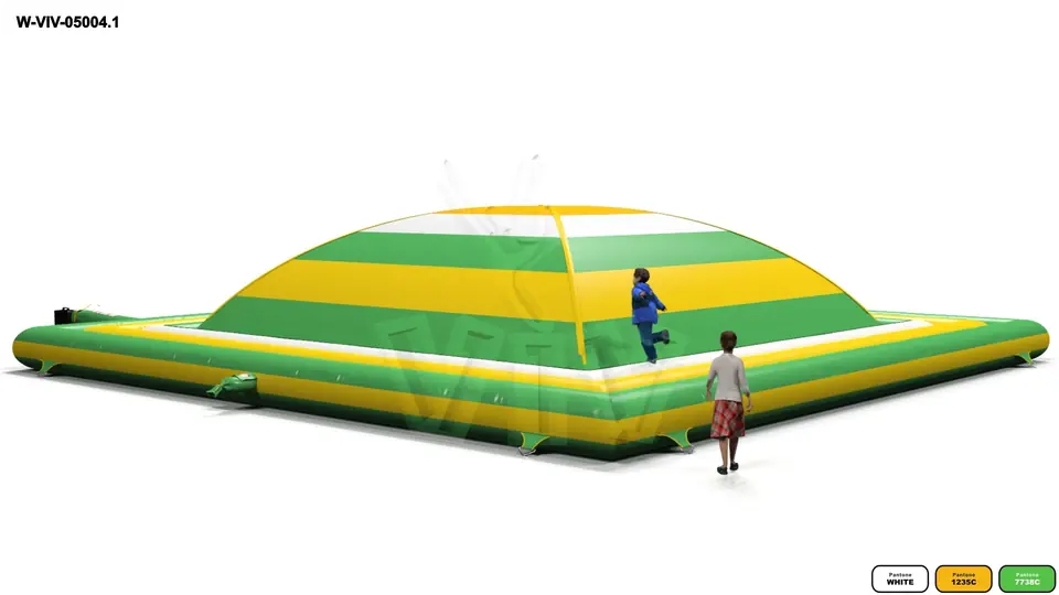 Soft Mountain 10 x 10 m commercial inflatable soft mountain