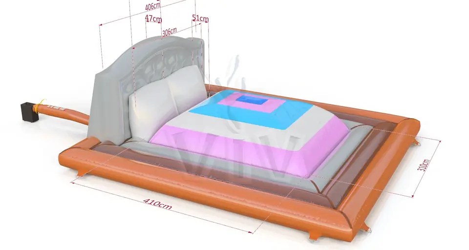 Soft Mountain Bed commercial inflatable soft mountain