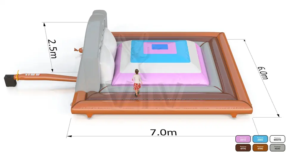 Soft Mountain Bed commercial inflatable soft mountain