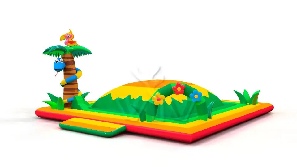 Soft Mountain Boa - Collection Jungle De Luxe commercial inflatable soft mountain