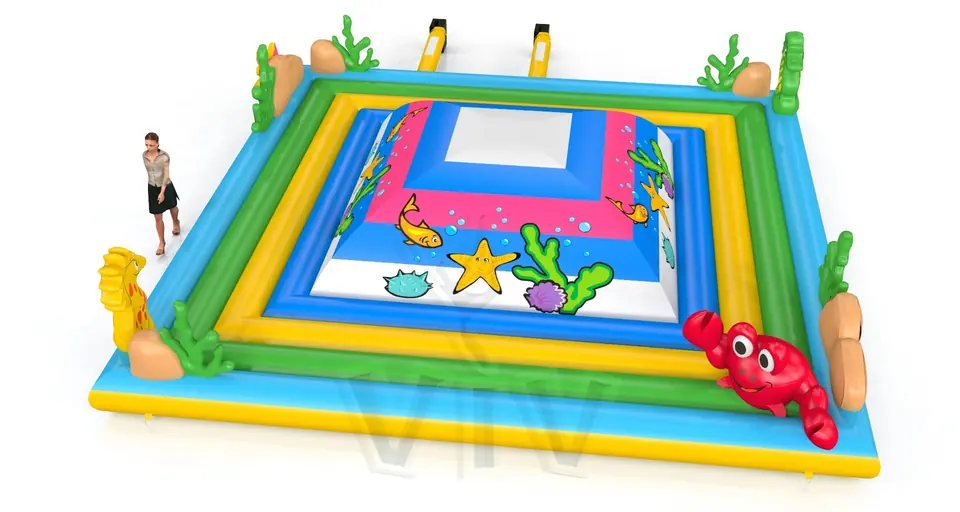 Soft Mountain Coral Reef commercial inflatable soft mountain