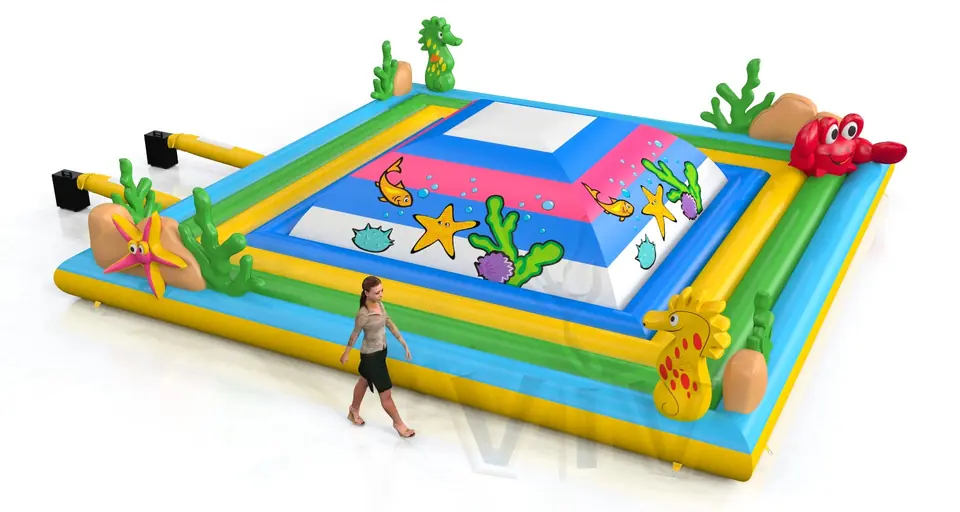 Soft Mountain Coral Reef commercial inflatable soft mountain