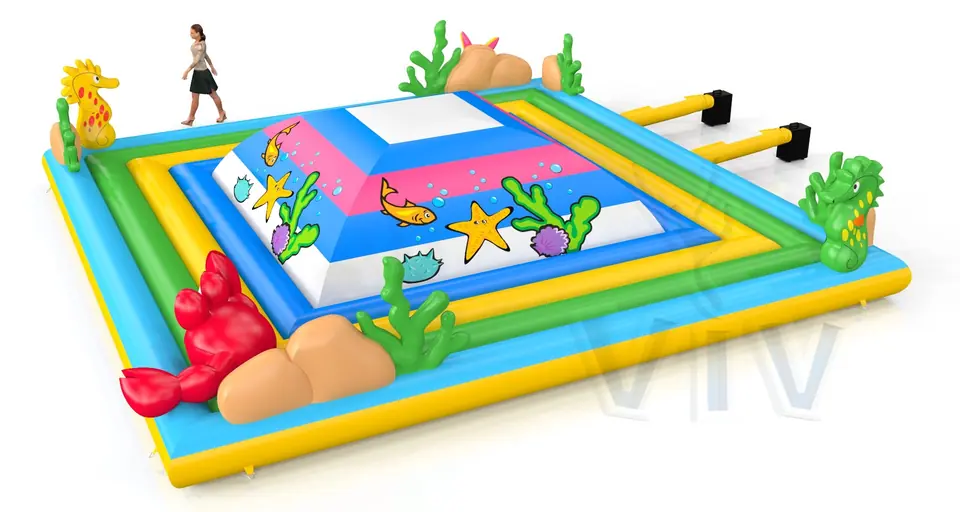Soft Mountain Coral Reef commercial inflatable soft mountain