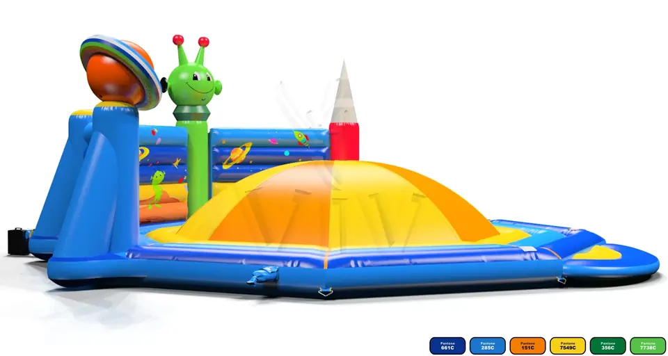 Soft Mountain Cosmos commercial inflatable soft mountain