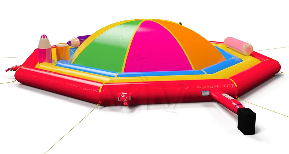 Soft Mountain Crayons XL commercial inflatable soft mountain