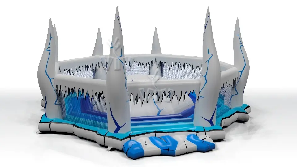 Soft Mountain Crown - Collection Snow Queen commercial inflatable soft mountain