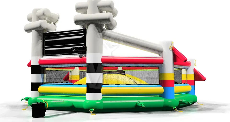 Soft Mountain Football commercial inflatable soft mountain