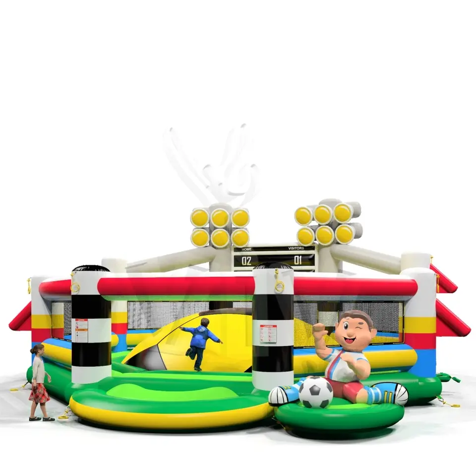 Soft Mountain Football commercial inflatable soft mountain