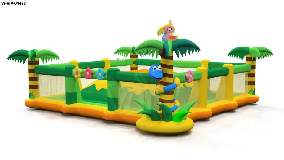 Soft Mountain Jungle - Collection Jungle De Luxe commercial inflatable soft mountain