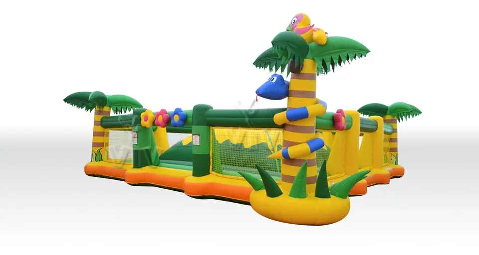 Soft Mountain Jungle - Collection Jungle De Luxe commercial inflatable soft mountain